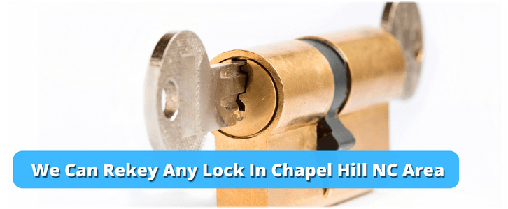 Lock Rekey Service Chapel Hill NC (919) 646-3100